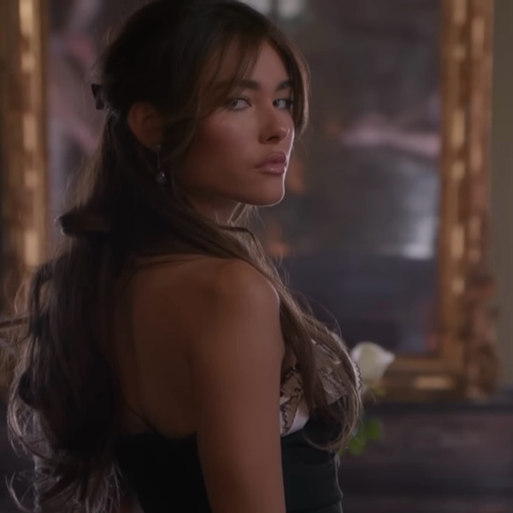 Yves Saint Laurent 1980s silk midi dress similar Madison Beer Sororité vintage - Picture 11 of 11